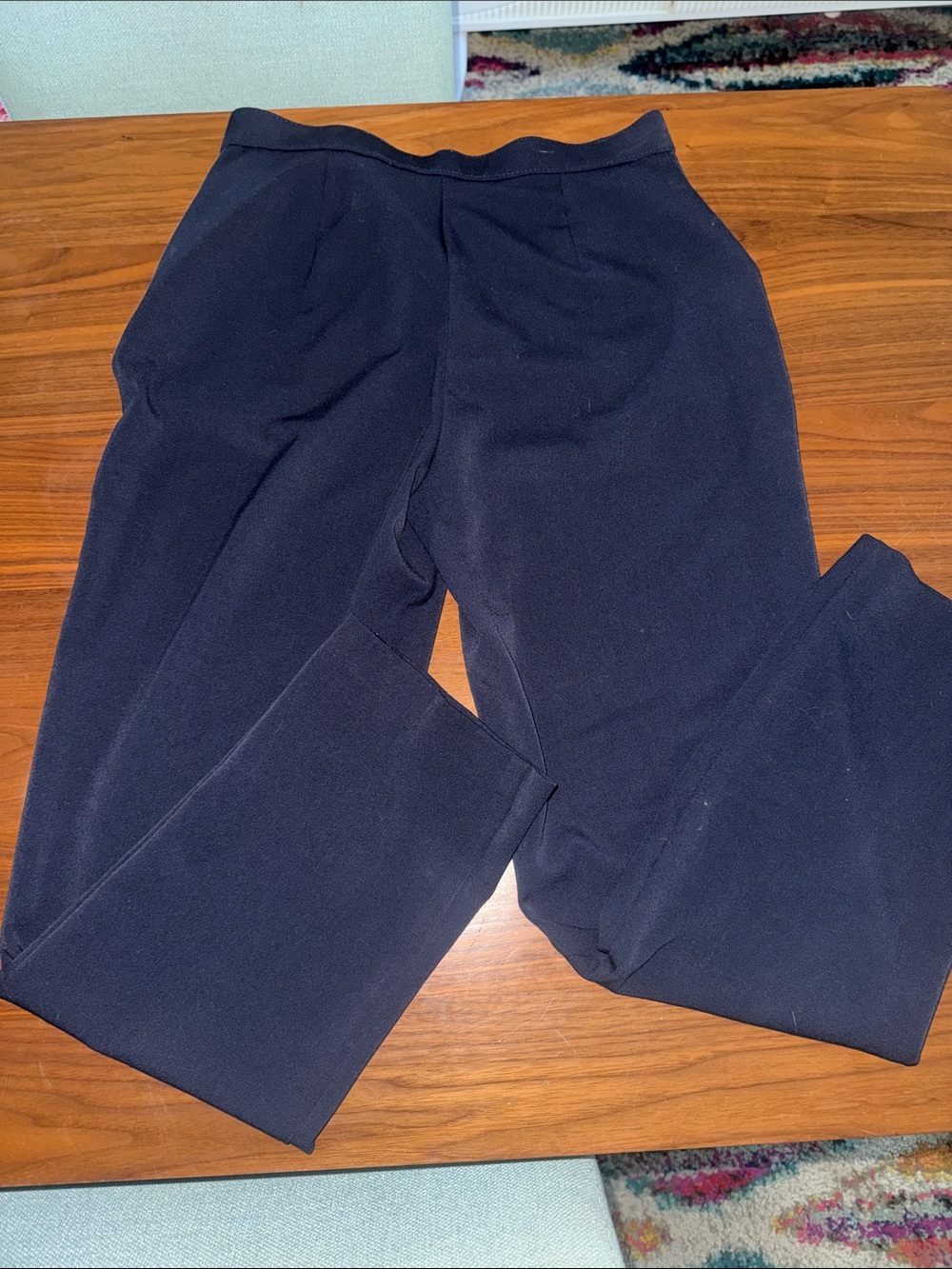 Women's Black Pull-On Dress Pants